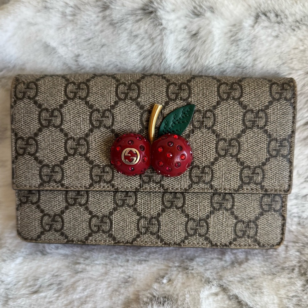 Gucci Supreme Cherry Bag-Limited Edition Bag